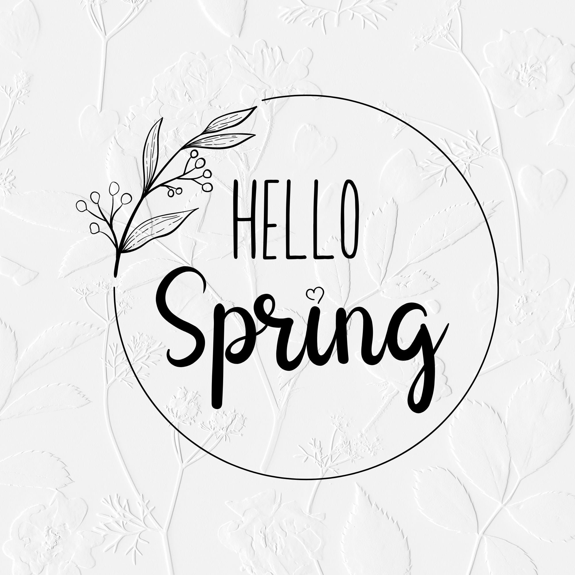 Full Spring Line Svg Spring SVG PNG, Spring SVG Bundle, Spring Tshirt Png, Frondoor Mat ...