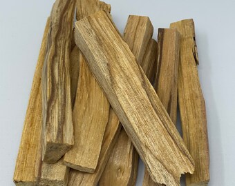 One Stick of Sustainably Harvested Peruvian Palo Santo Wood for Smudging