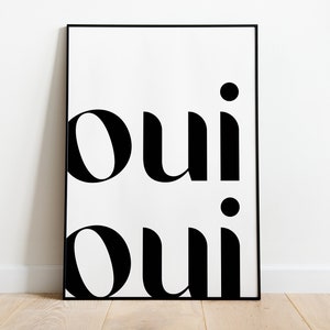 Oui Oui Poster