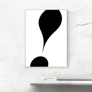 Exclamation Point Poster
