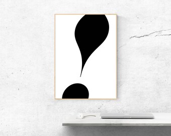 Exclamation Point Poster