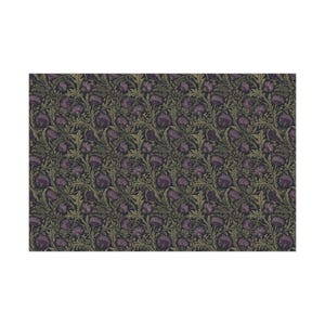 Wrapping Paper, Scottish Thistle Romantic Holiday Gift Wrap Papers, Themed Gifts, Wedding Presents, Floral Decorations, Crafting Supplies, image 2