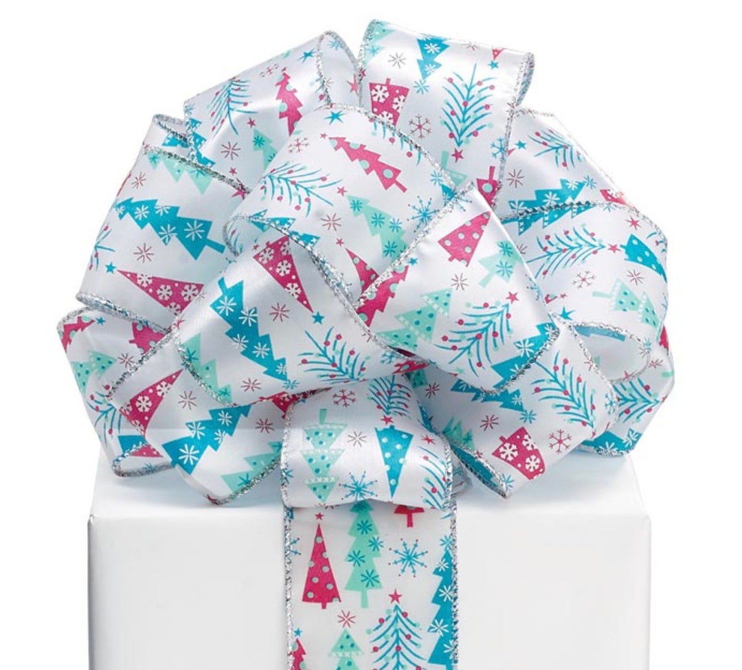 10 Yards X 2.5\" Wide Wired Holiday Special Delivery...