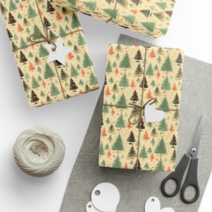 Christmas Gift Wrapping Paper Holiday Wrapping Paper Christmas Gift Wrapping Paper Christmas Paper