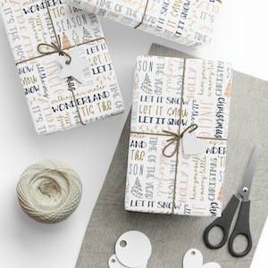 Christmas Gift Wrapping Paper Holiday Wrapping Paper Christmas Gift Wrapping Paper Christmas Paper