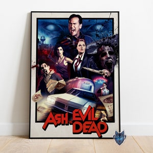 Ash Vs Evil Dead 3' Poster, picture, metal print, paint by DD ART