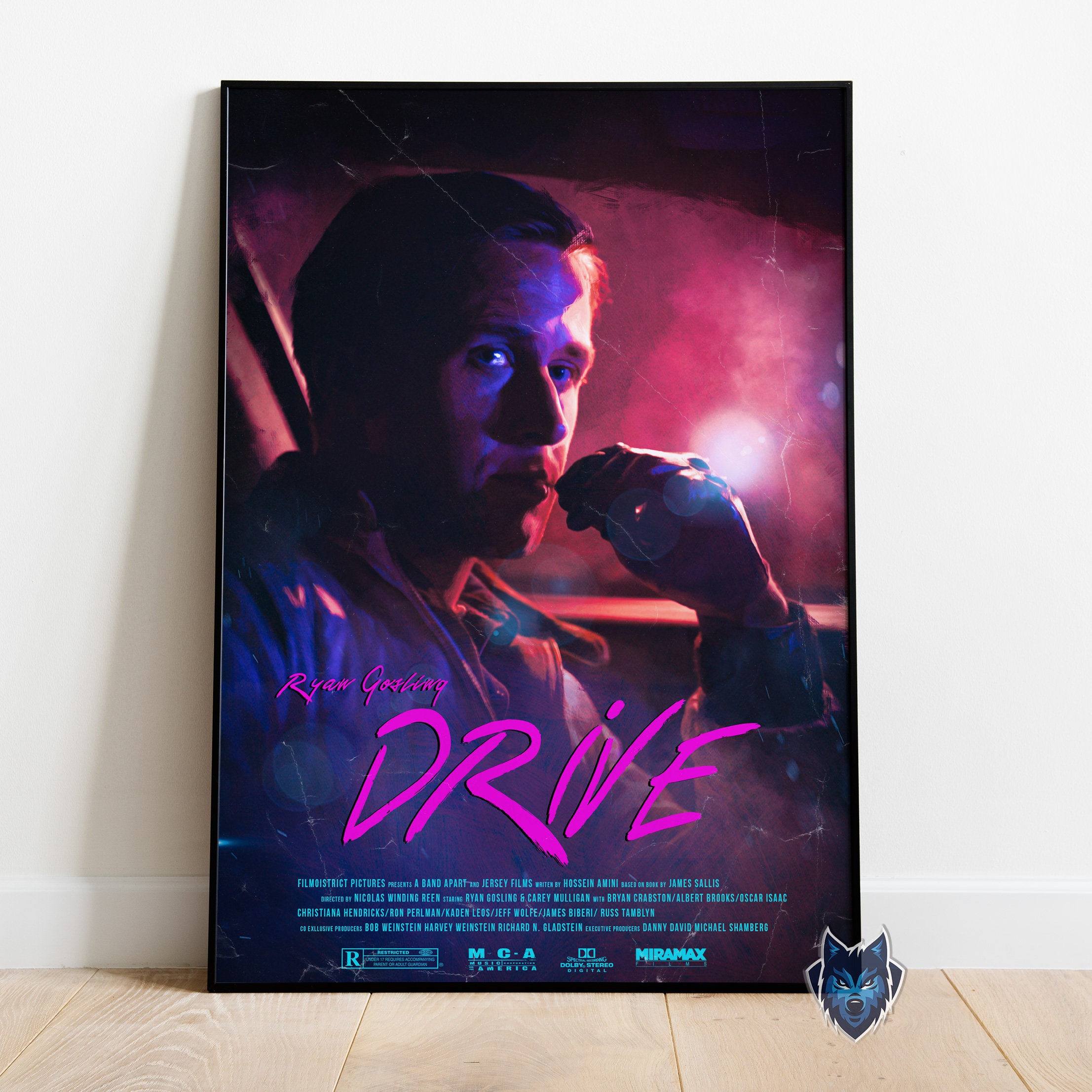 Drive Poster, Ryan Gosling Wall Art Movie Poster Gift sold by Greg ...
