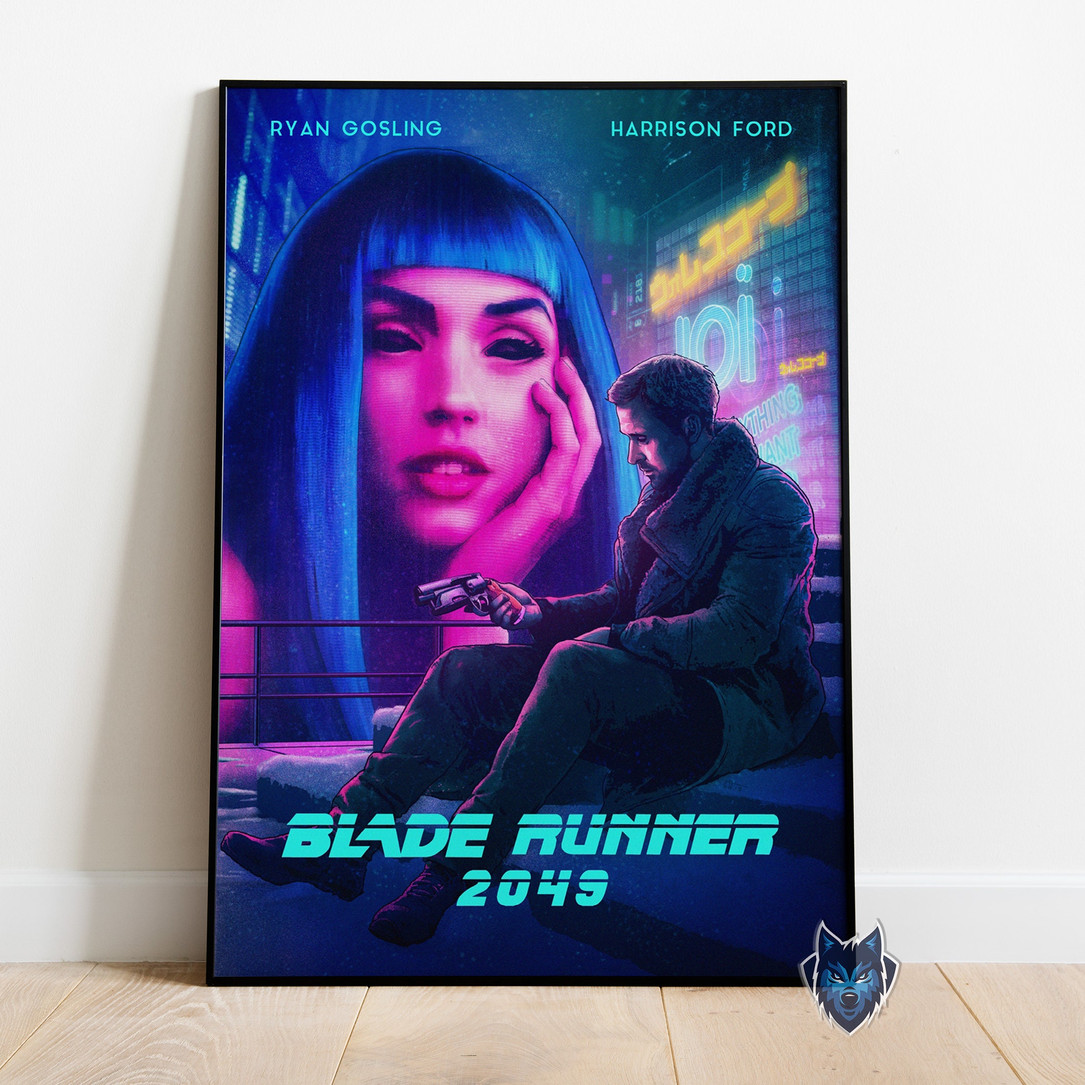 Discover Blade Runner 2049 Película de Ciencia y Ficción Póster, Blade Runner 2049 Retro Póster, Blade Runner Merch