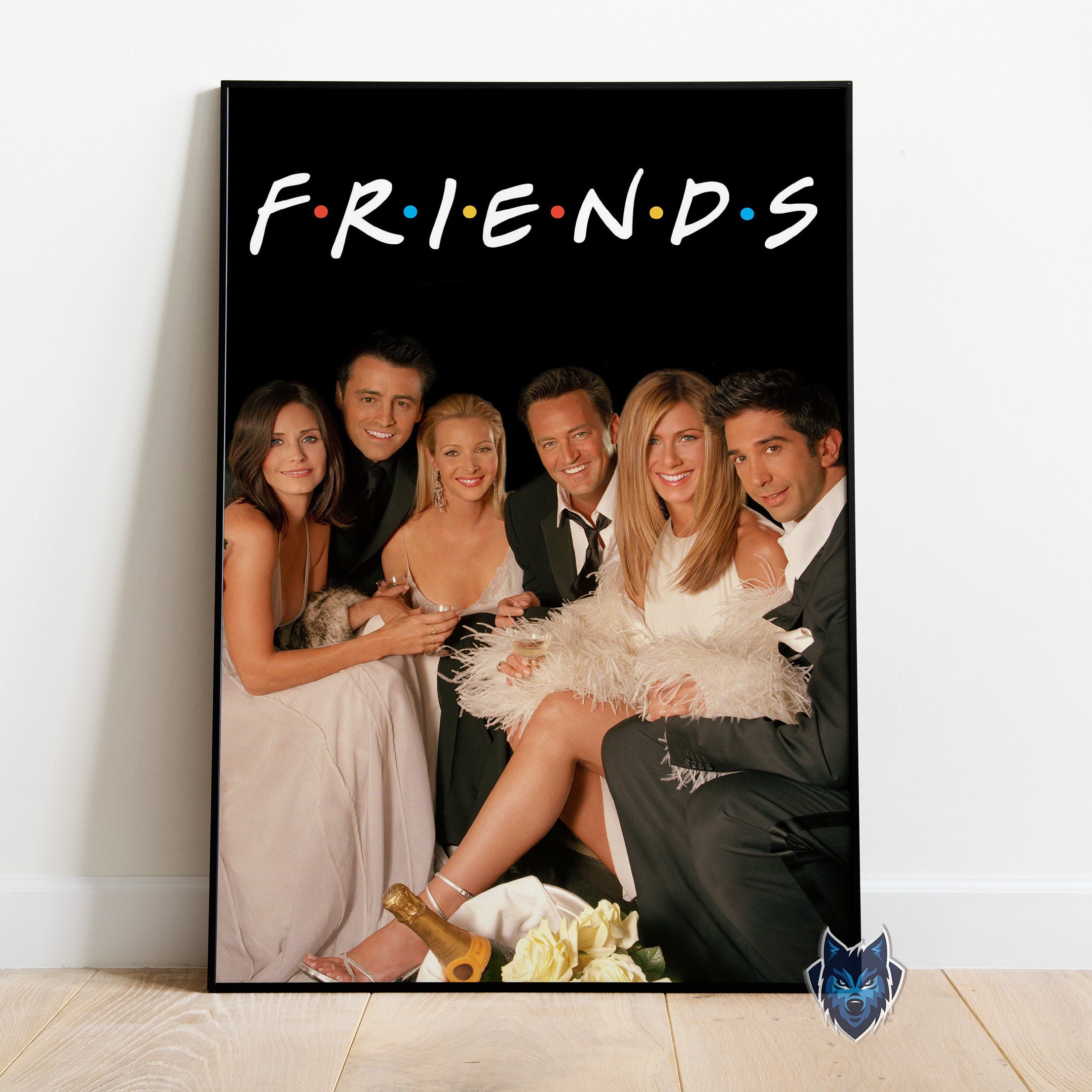 Poster FRIENDS - cast, Wall Art, Gifts & Merchandise