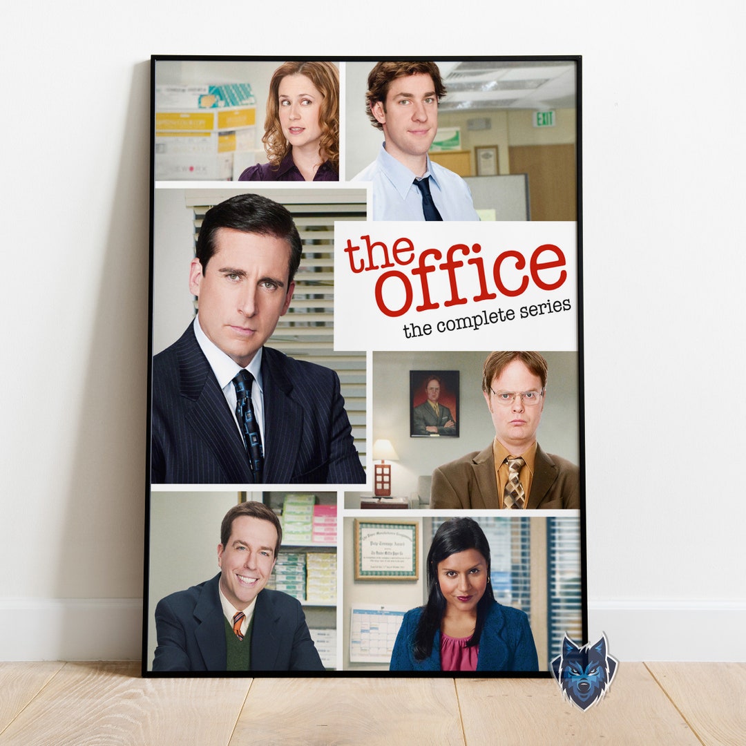 The Office Poster Michael Scott Wall Art Rolled Canvas Etsy