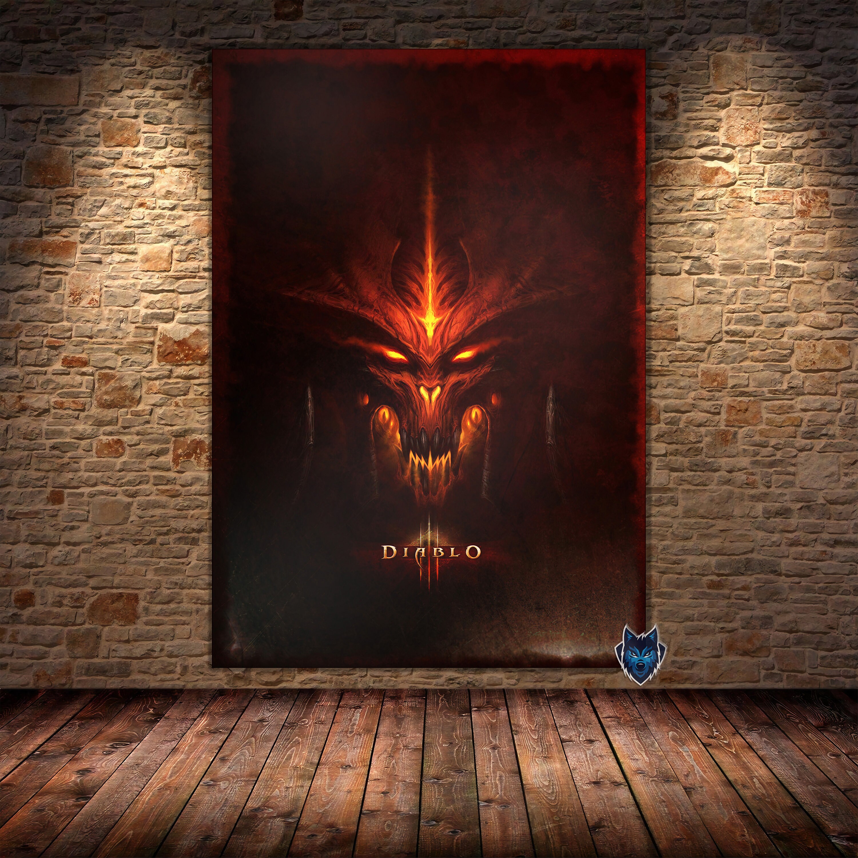 Diablo Isekai Maou Poster for Sale by RecoveryTees
