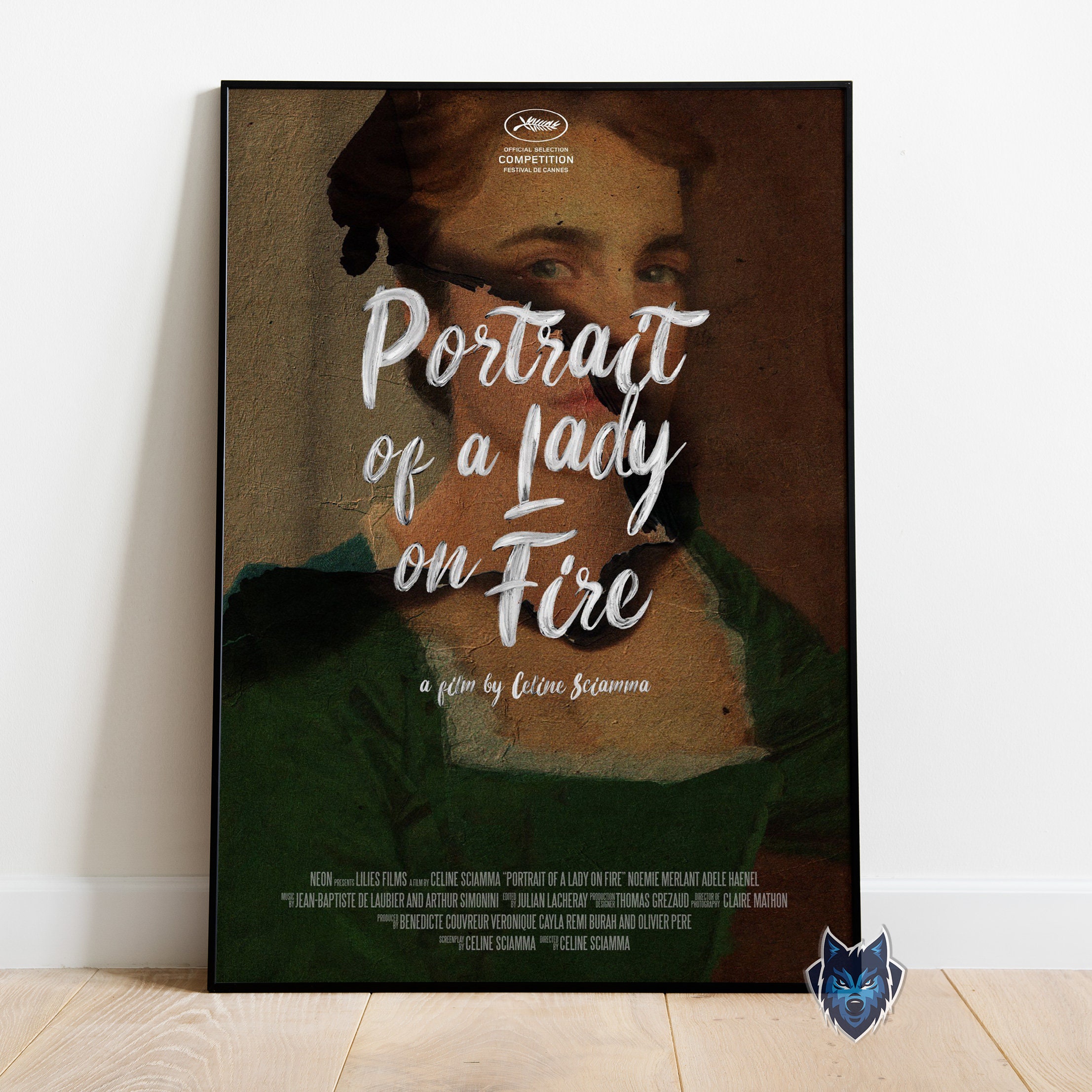 Portrait of a Lady on Fire Poster Noémie Merlant Wall Art 