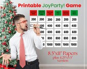 Christmas Jeoparty, Printable Office Game, Holiday Trivia, Popular TV Game Show, Party Game, Team Game Ideas, Instant Download, Quiz Game