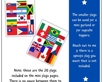 Large 5x3ft Country Flag Bunting Garland - Perfect For Sports Events & Parties