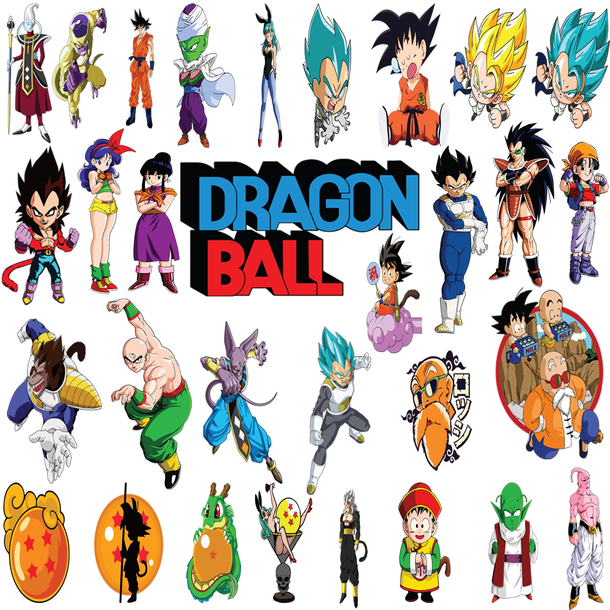 Dragon Ball SVG, A Saga De Boo Dragon Ball Z Classic SVG Cut File - WildSvg