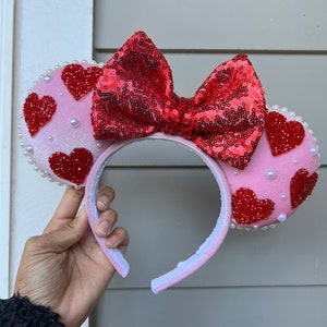 Happy Valentines Day Minnie Ears