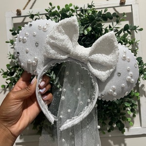 Bridal Minnie Ears