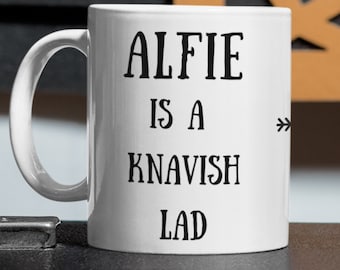 Personalised Comedy Shakespeare Quote on Ceramic 11 oz Mug, Gift for Him