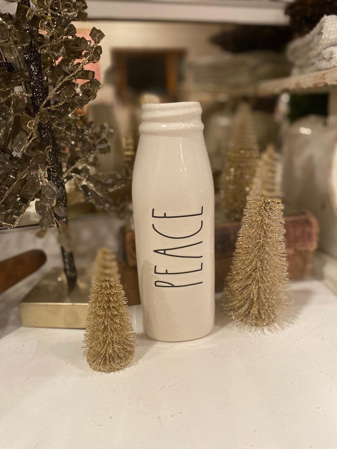 Vase Rayé Noir et Blanc | Secret de Vase