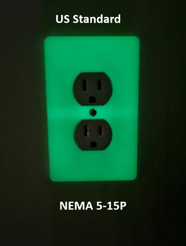 Glow in the Dark Outlet and Light Switch Covers - Etsy