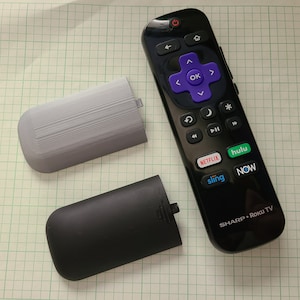 Remote Battery Cover for Roku Smart TV or Roku Standalone