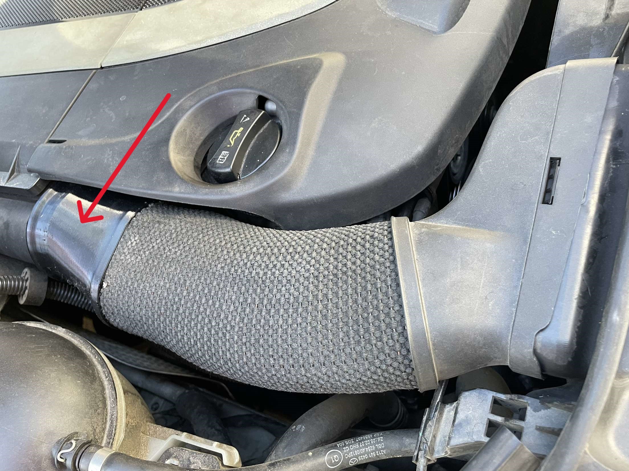 W212 Intake Sensor Computer Air Intake Repair Coupler for Mercedes E550 W212 (2009 - 2012) - M273 5 ...