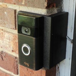 Borrfri montering för Ring, EuFy, Blink och mer - För tegel/sten - Smal, stöldsäker