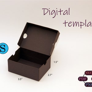Small Sneaker Box template, Shoe Box SVG, Gift Box Template, Box Template SVG,  Mini Shoe Box Template, Party Box template
