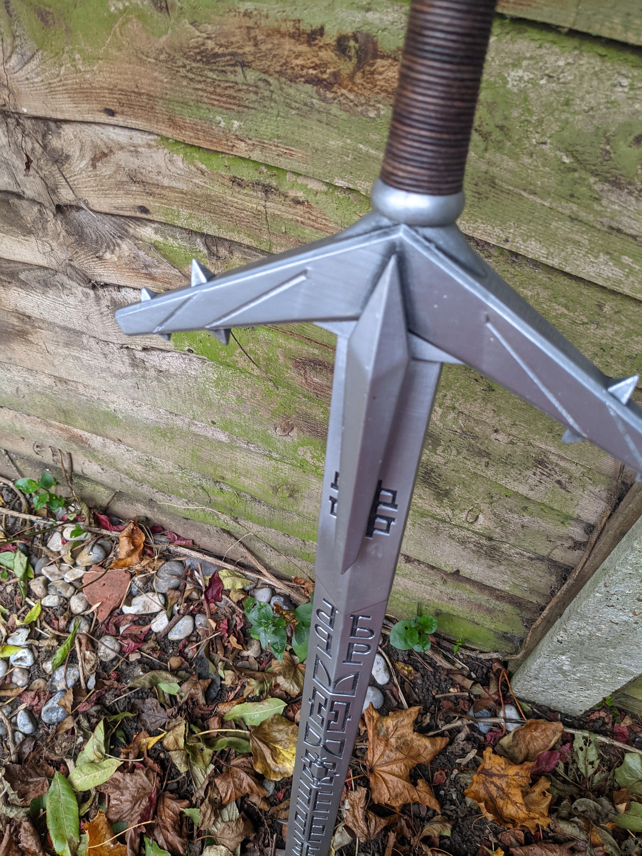 Witcher Aerondight Sword Replica Prop Etsy Canada