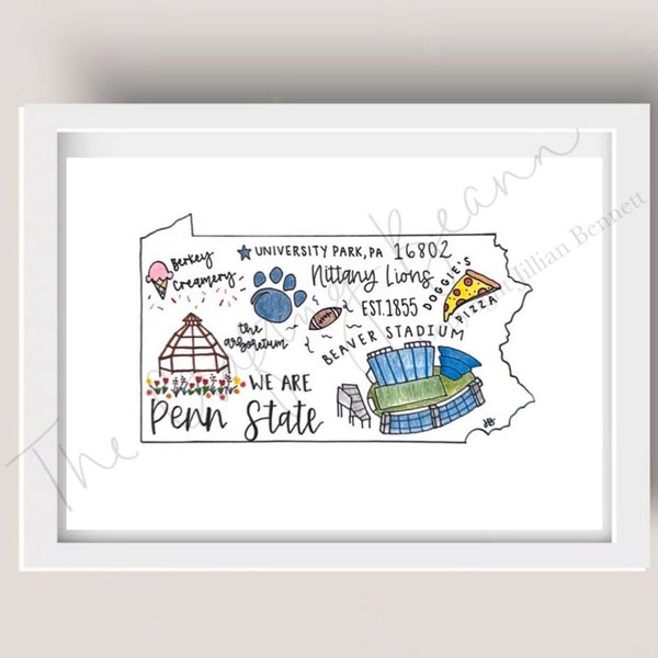 DIGITAL DOWNLOAD Penn State University Print