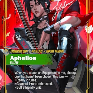 Riftbound Proxy cards (Aphelios, Sett) image 6