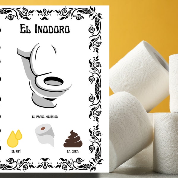 Spanish Toilet Training Etsy