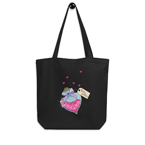Cute Girly Love Potion Heart Eco Tote Bag
