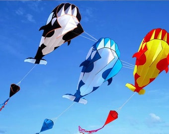 Whale Kite with string