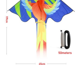 Parrot Kite with String