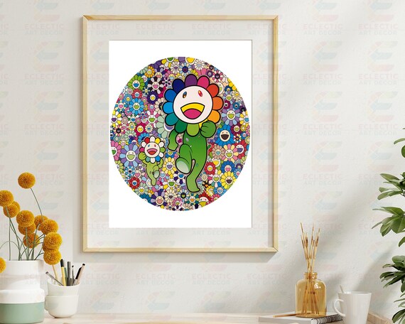 Takashi Murakami - Pastel Colored Flowers