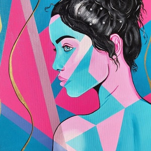 Original Acrylic painting on canvas 24inx30in