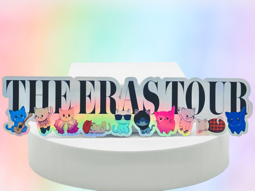 Taylor S the Eras Tour Sticker Vinyl Decal, Fabric Transfer or Merchandise for the Eras
