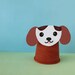 Paper Cup Dog Craft Template With Directions - Etsy