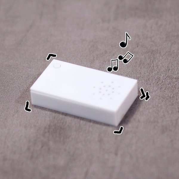 Personalized Music Player  - Micro USB powered - Add your favorite music