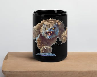 Black Glossy Mug