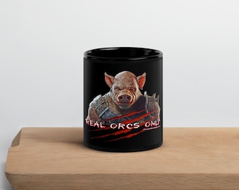 Black Glossy Mug