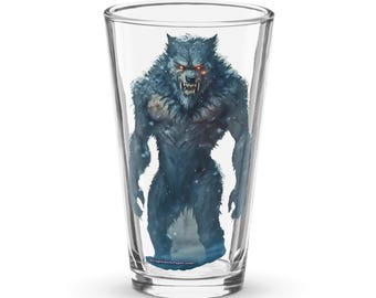 Shaker pint glass