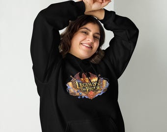 Legends on Paper Dragon Logo Unisex Hoodie