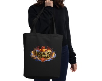 Legends on Paper Dragon Logo Eco Tote Bag