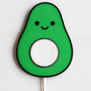 Accesorio de carga para Apple Watch con sabor a aguacate