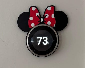 Minnie Mouse Google Nest Thermostat Wall Plate Cover