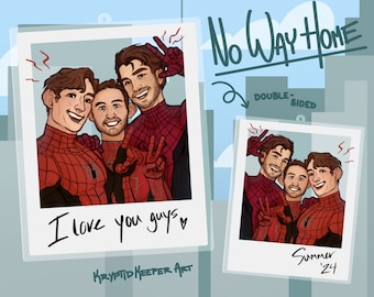 No Way Home Polaroid Keychain