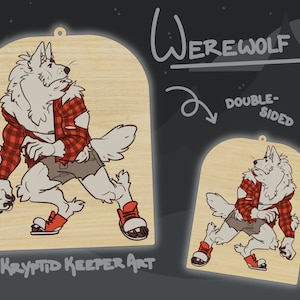 Werwolf Schlüsselanhänger