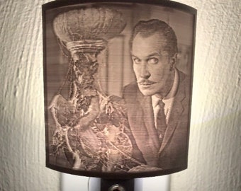 Fright Lights - Vincent Price “House on Haunted Hill” Lithophane Nightlight